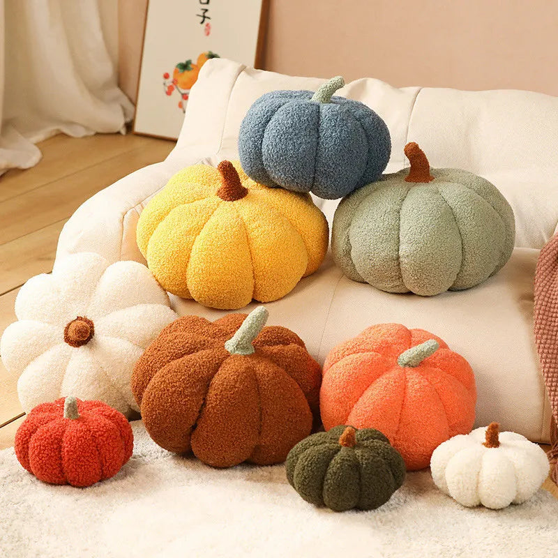 Cozy Patch™ Plush Pumpkin Pillow