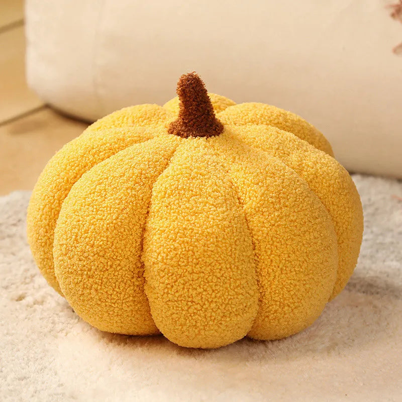 Cozy Patch™ Plush Pumpkin Pillow