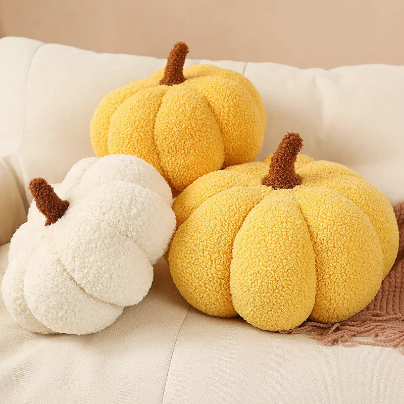 Cozy Patch™ Plush Pumpkin Pillow