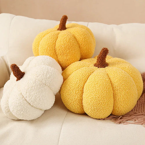 Cozy Patch™ Plush Pumpkin Pillow