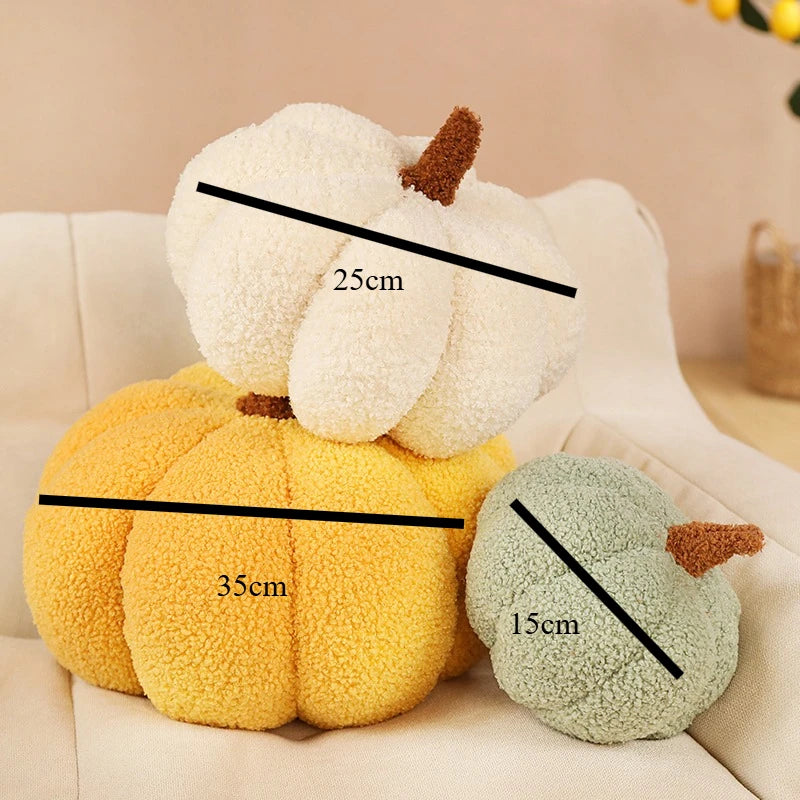 Cozy Patch™ Plush Pumpkin Pillow